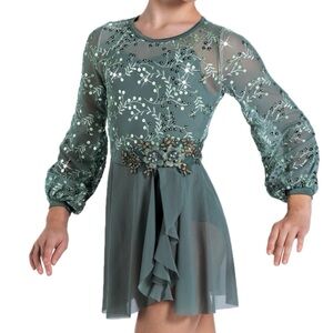 Weissman “Saint Honesty” Dance Costume In Sage